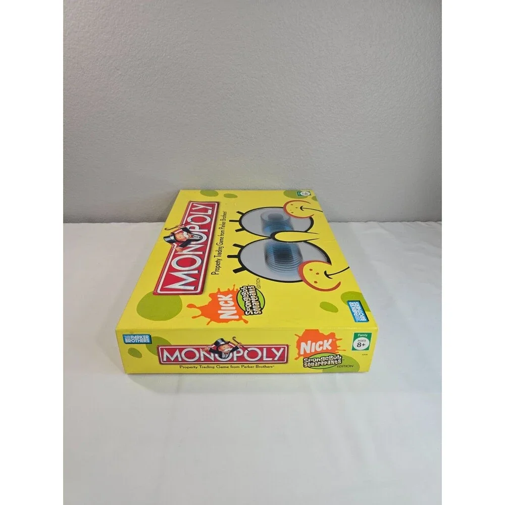 Hasbro Nickelodeon Spongebob Squarepants Monopoly Collectors Edition Complete